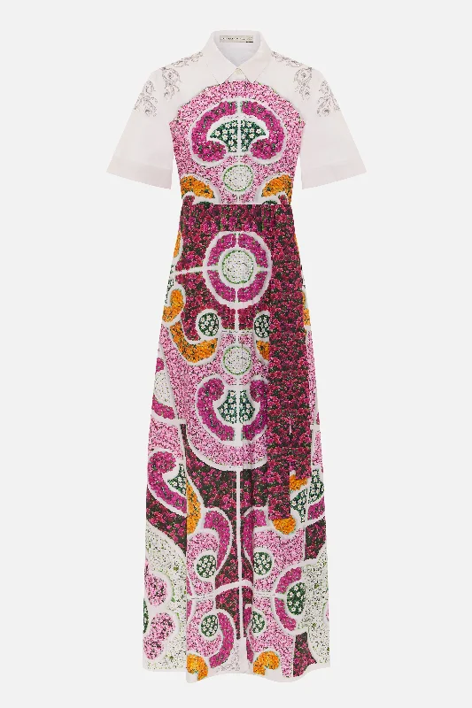 Limited Time Offer Como Dress Framboise Pink Topiary