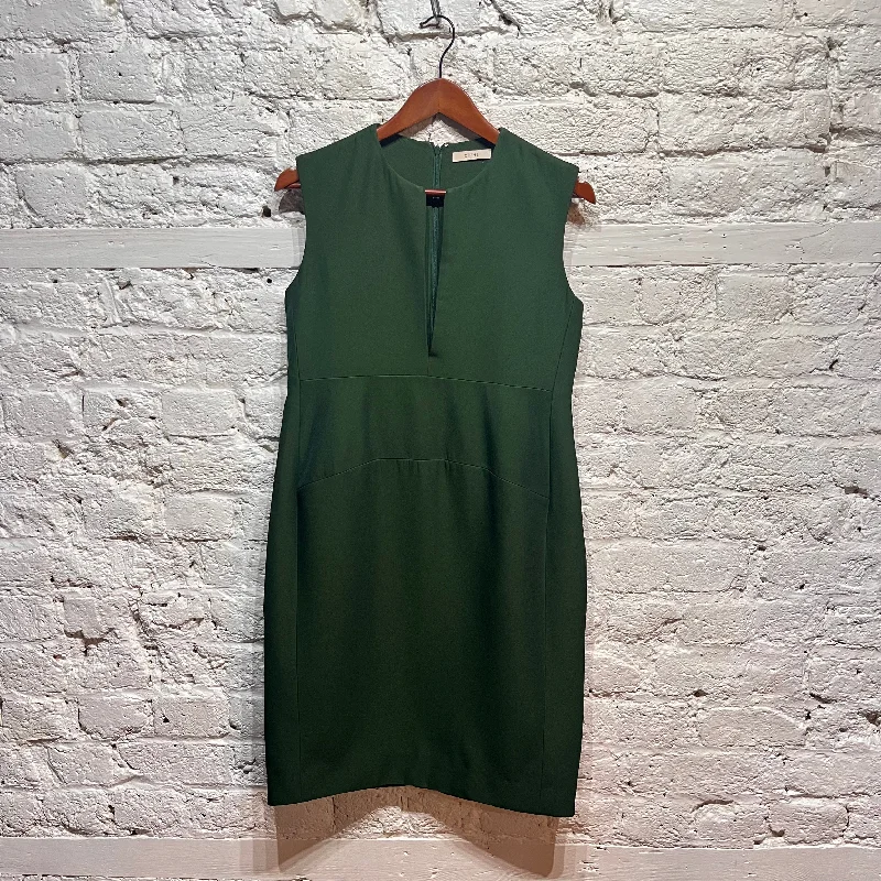 Daily Specials CELINE BOTTLE GREEN SLEEVELESS DRESS