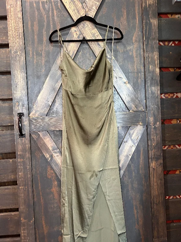 Best Bargains satin maxi