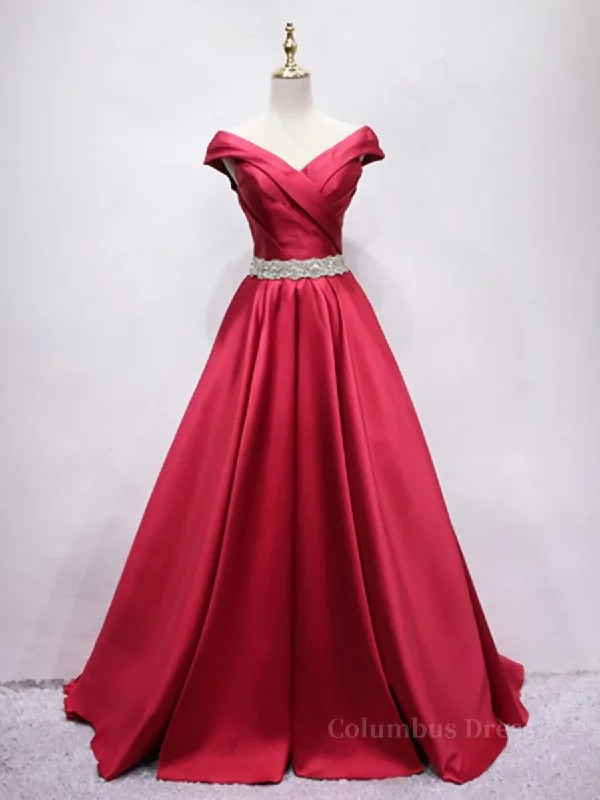 TIME-Limited Offer Off the Shoulder Burgundy Long Corset Prom Dresses, Off Shoulder Wine Red Corset Formal Evening Dresses outfit TIME-Limited Offer Off the Shoulder Burgundy Long Corset Prom Dresses, Off Shoulder Wine Red Corset Formal Evening Dresses outfit
