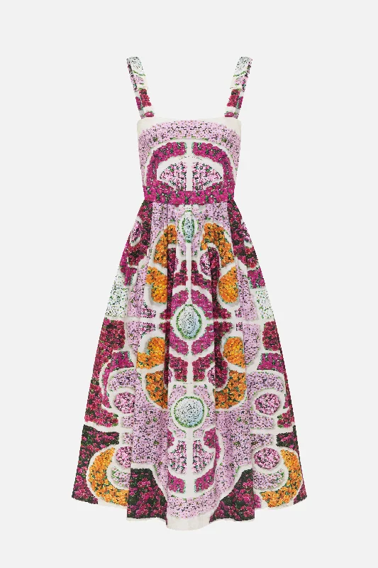 Limited Stock Iris Dress Framboise Pink Topiary