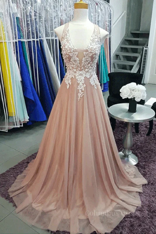 Price Slash A Line V Neck Pink Lace Long Corset Prom Dresses, V Neck Pink Corset Formal Dresses, Pink Lace Evening Dresses outfit Price Slash A Line V Neck Pink Lace Long Corset Prom Dresses, V Neck Pink Corset Formal Dresses, Pink Lace Evening Dresses outfit