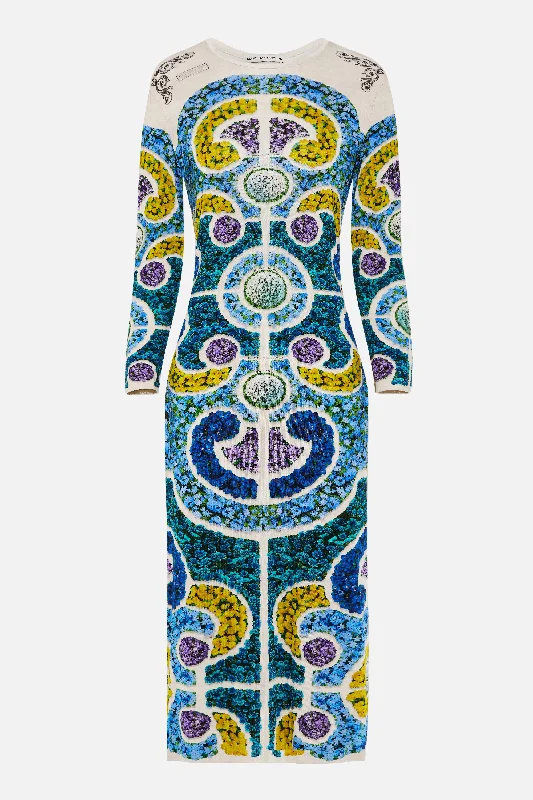 Exclusive Access Dionne Dress Bluebell Topiary