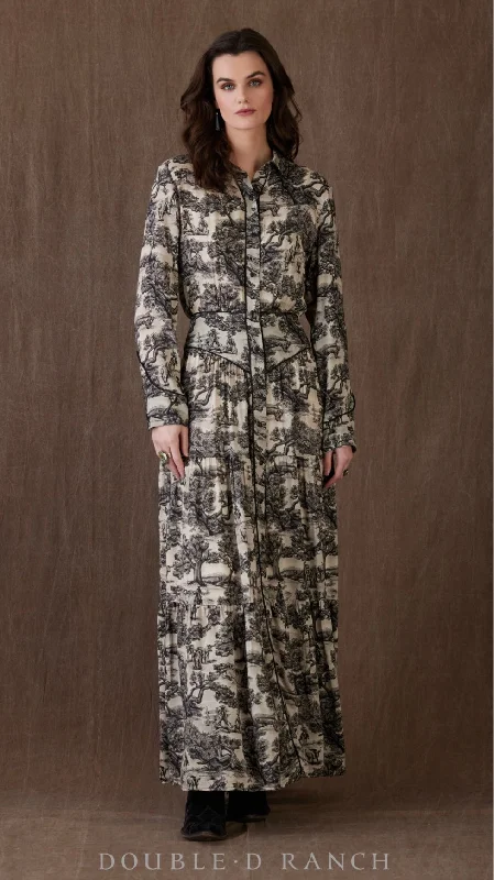 Steals and Deals Trail Toile Dress
