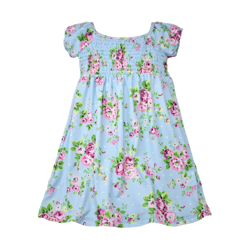 Blue Country Floral