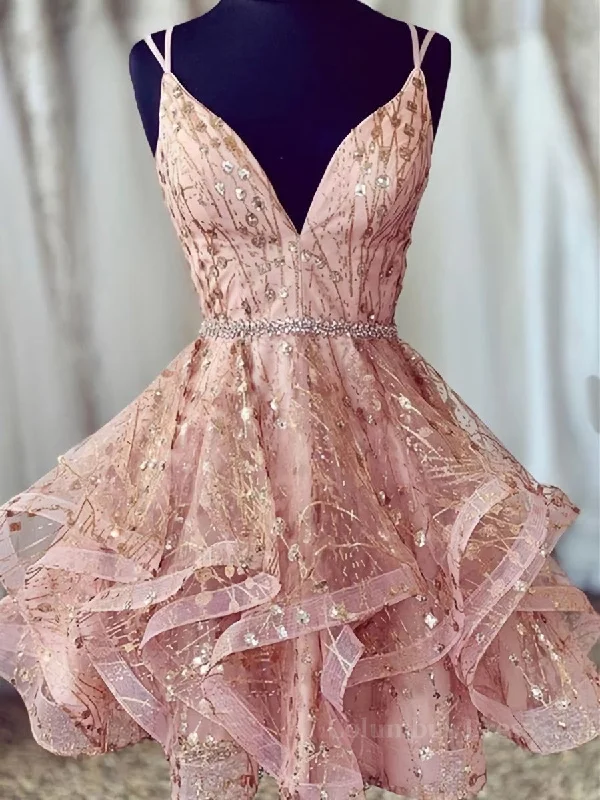Big Discounts Shiny A Line V Neck Short Champagne Lace Corset Prom Dresses, Short Champagne Lace Corset Formal Corset Homecoming Dresses outfit Big Discounts Shiny A Line V Neck Short Champagne Lace Corset Prom Dresses, Short Champagne Lace Corset Formal Corset Homecoming Dresses outfit
