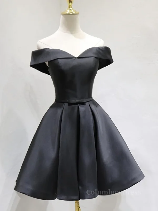 Best Deals Off the Shoulder Short Black Corset Prom Dresses, Little Black Corset Formal Graduation Corset Homecoming Dresses outfit Best Deals Off the Shoulder Short Black Corset Prom Dresses, Little Black Corset Formal Graduation Corset Homecoming Dresses outfit