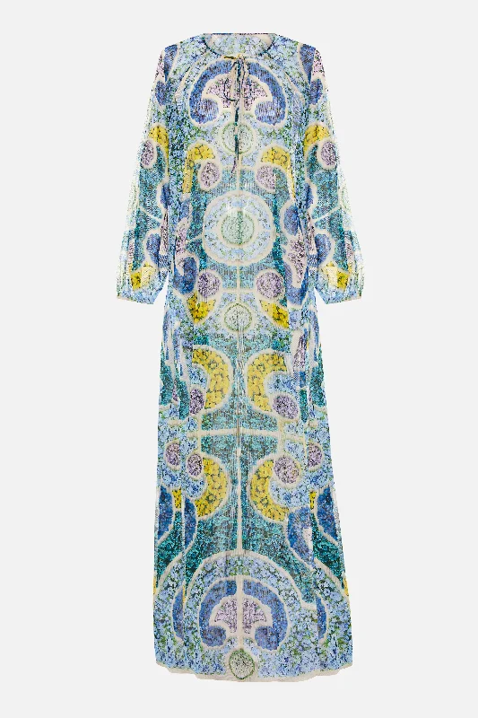 Limited Edition Cevannes Dress Bluebell Topiary