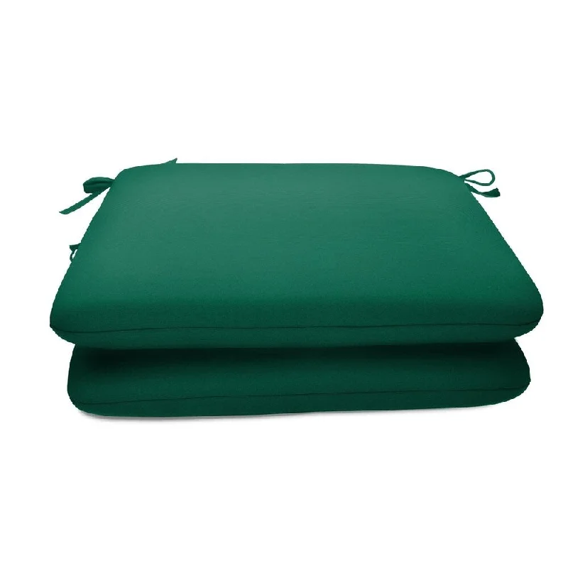 20 x 18 Sunbrella Seat Pad 2 Pack - 20"W x 18"D x 2.5"H