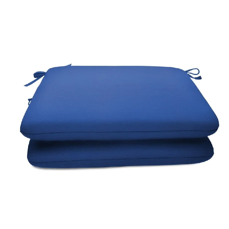 20 x 18 Sunbrella Seat Pad 2 Pack - 20"W x 18"D x 2.5"H