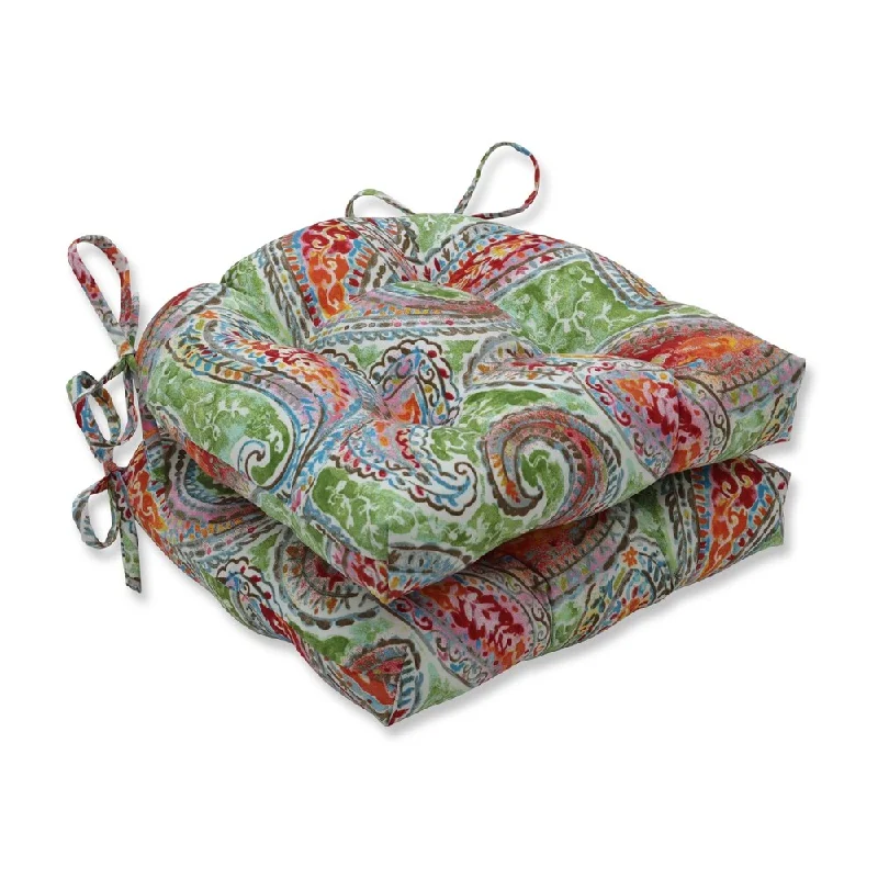 Bright & Lively Fiesta Reversible Chair Pad (Set of 2)