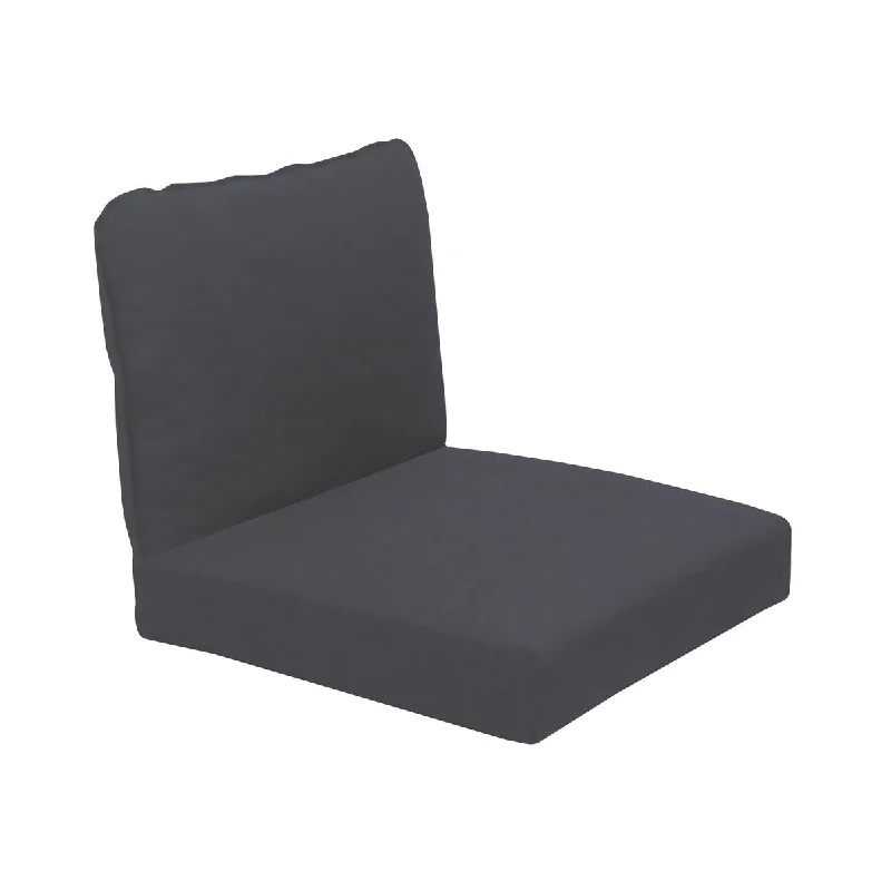 Deep Seating Cushion Set (Seat/Back)- Charcoal