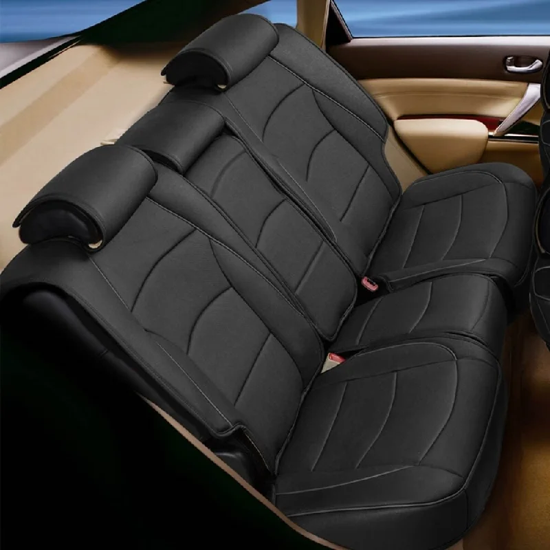 Price Drop FH Group Solid Black Ultra Comfort Leatherette Bench Seat Cushions-Rear-Fit Most Car, Truck, SUV, or Van Price Drop FH Group Solid Black Ultra Comfort Leatherette Bench Seat Cushions-Rear-Fit Most Car, Truck, SUV, or Van