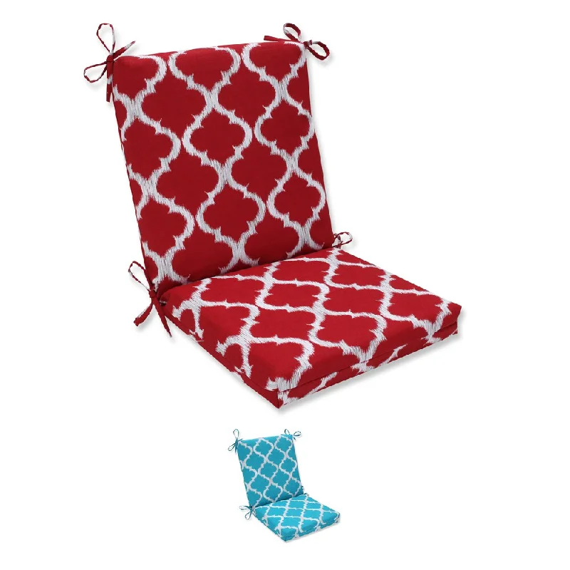 Pillow Perfect Outdoor/ Indoor Kobette Squared Corners Chair Cushion