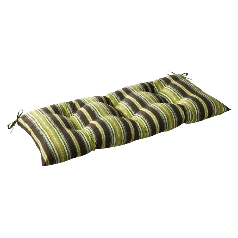 Pillow Perfect Outdoor/ Indoor Lyndhurst Green Swing/ Bench Cushion