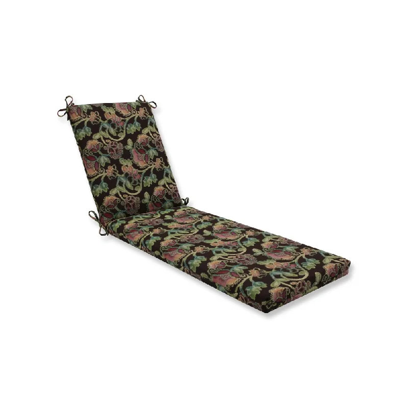 Pillow Perfect Outdoor/Indoor Vagabond Paradise Chaise Lounge Cushion 80x23x3