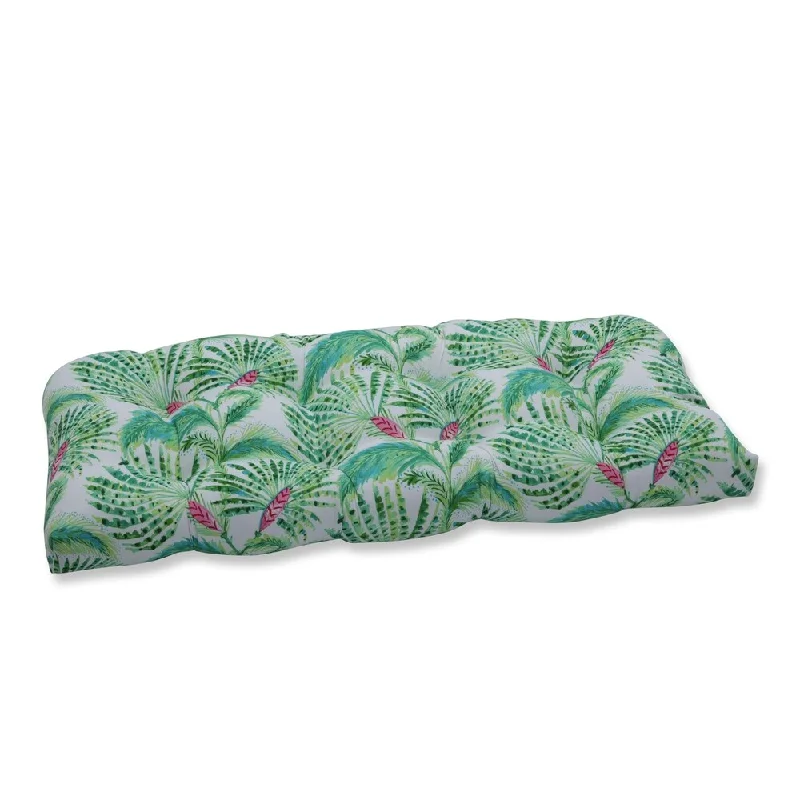 Shake & Stir Tropical Wicker Loveseat Cushion