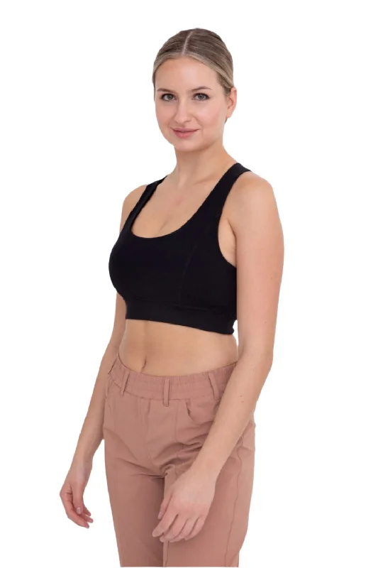 Unmissable Offer Mono B Overlay Y Back Sport Bra AT3115 and Plus