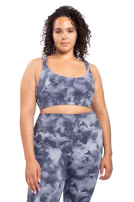 Exclusive Deal Mono B Watercolor Print Bra Top AT-A1115 Plus