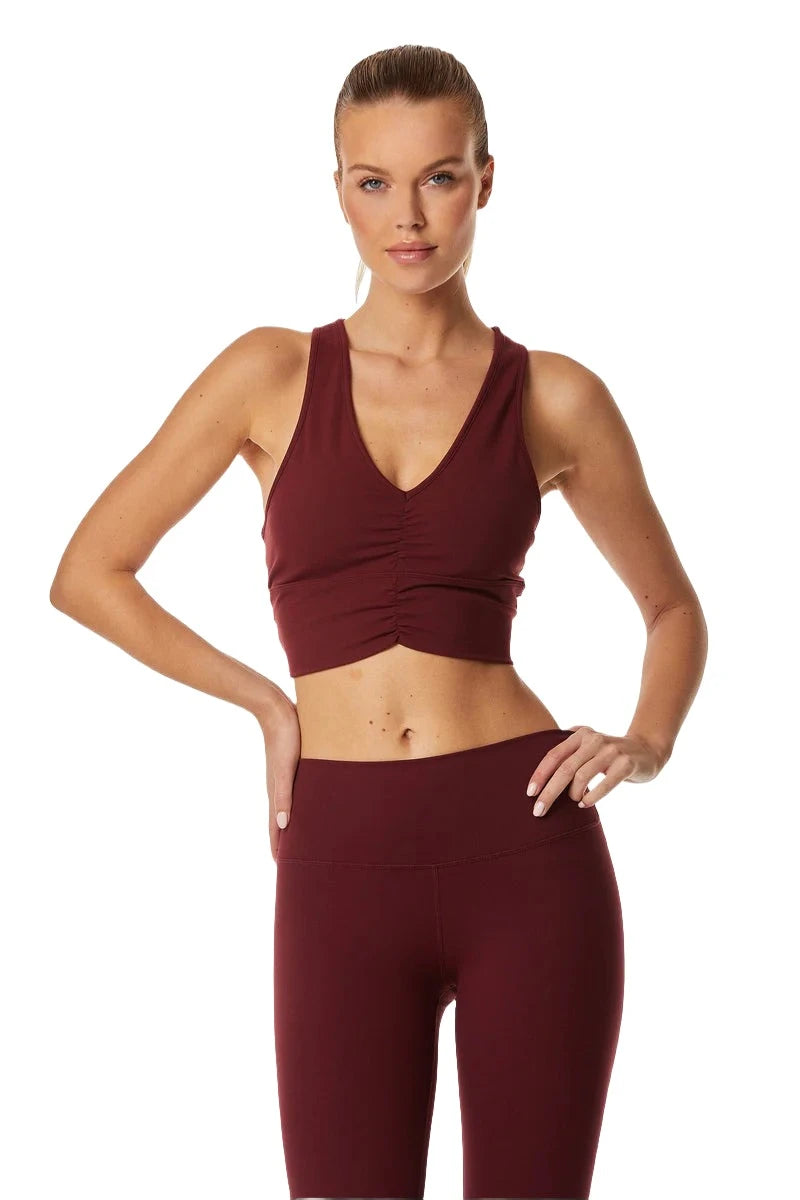 New Deals Noli Yoga Limitless Bra Pinot