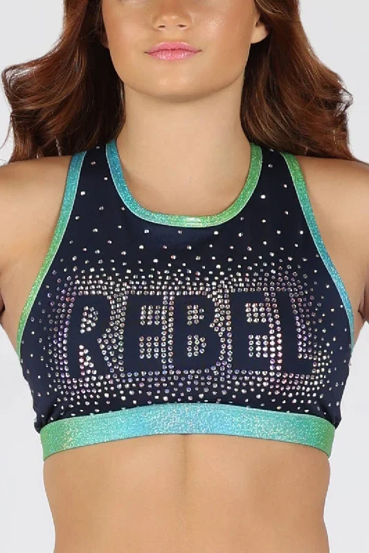 Sadie Sports Bra in Under the Sea