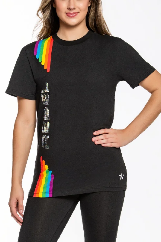 Unisex Tee in Rainbow Rebel