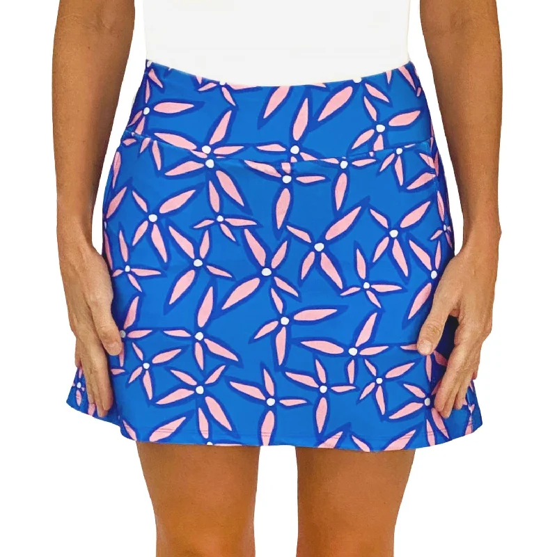 Deal Zone Ojai Pleated Skort In Star Flower Pink