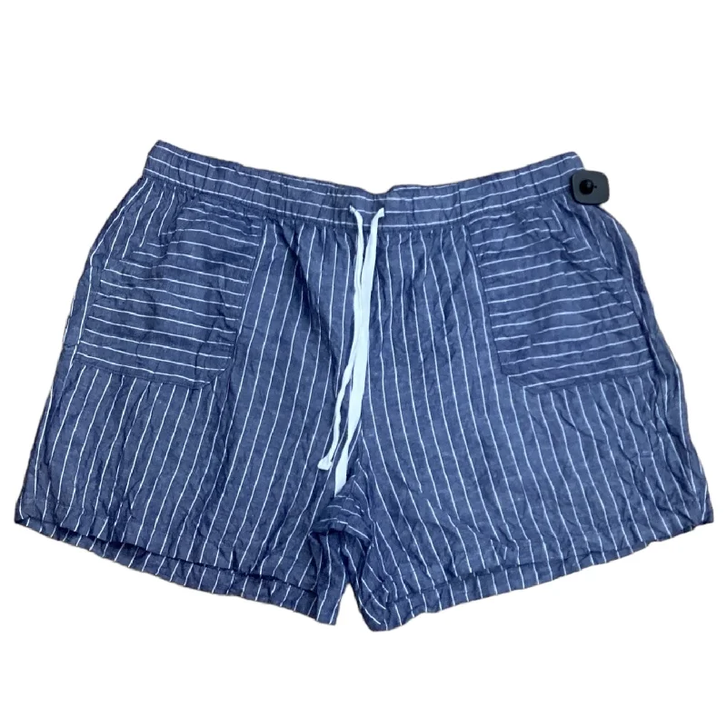 Shorts By Lane Bryant In Striped Pattern, Size: 2x