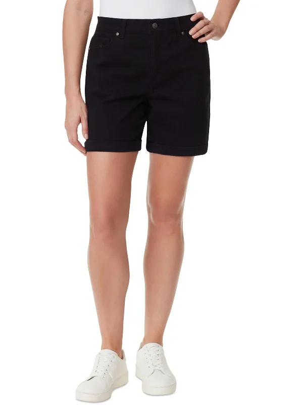 New Markdowns Womens High Rise Mini Denim Shorts