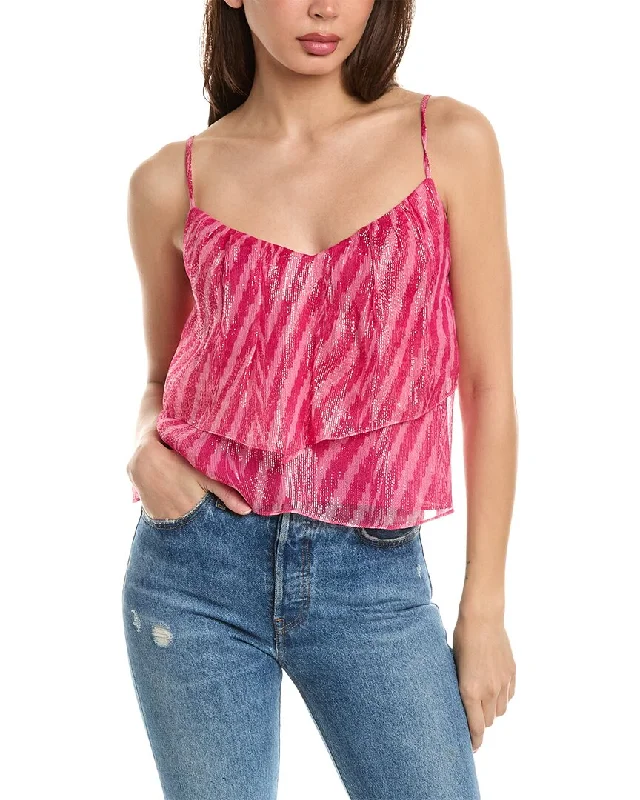 Ramy Brook Monica Silk-Blend Top