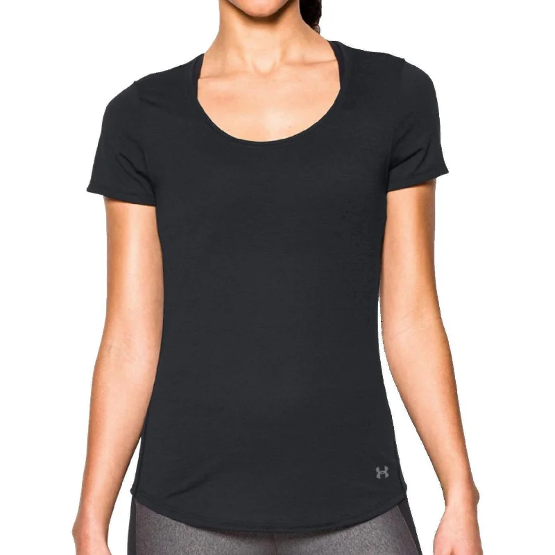 Under Armour Streaker Short Sleeve Womens Running Top - Black