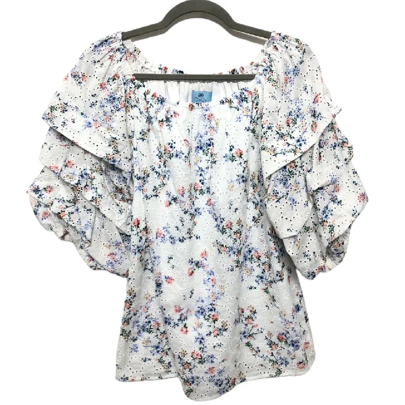 Limited Stock Blouse 3/4 Sleeve By Cece  Size: S