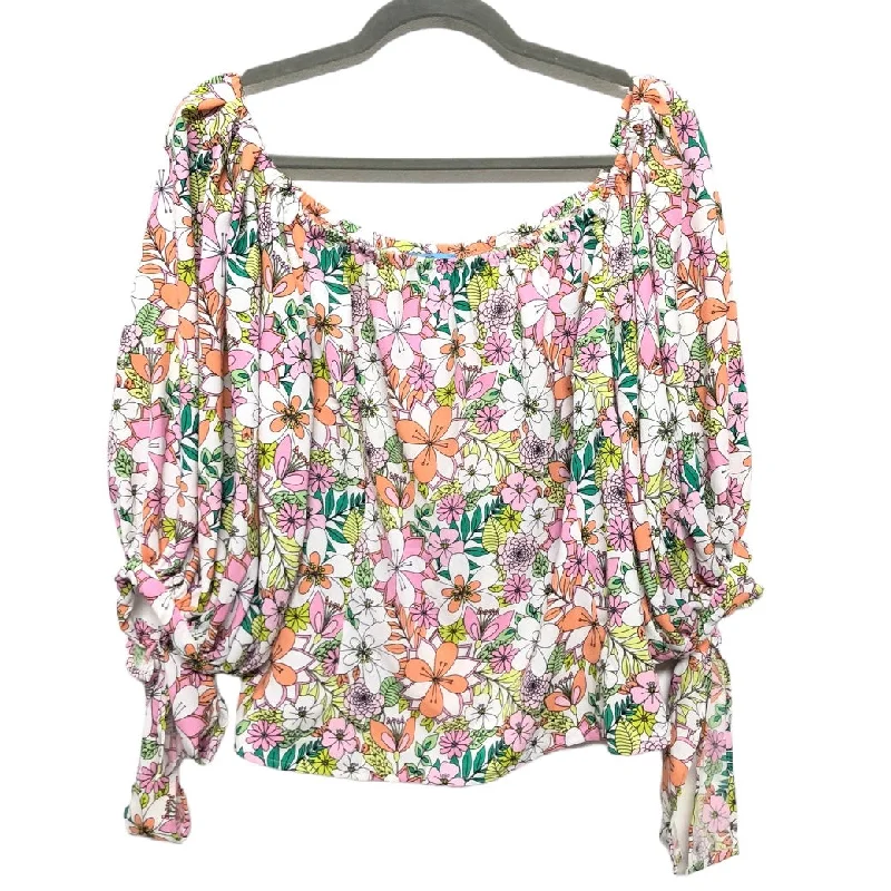 Exclusive Deal Blouse 3/4 Sleeve By Cece  Size: Xl