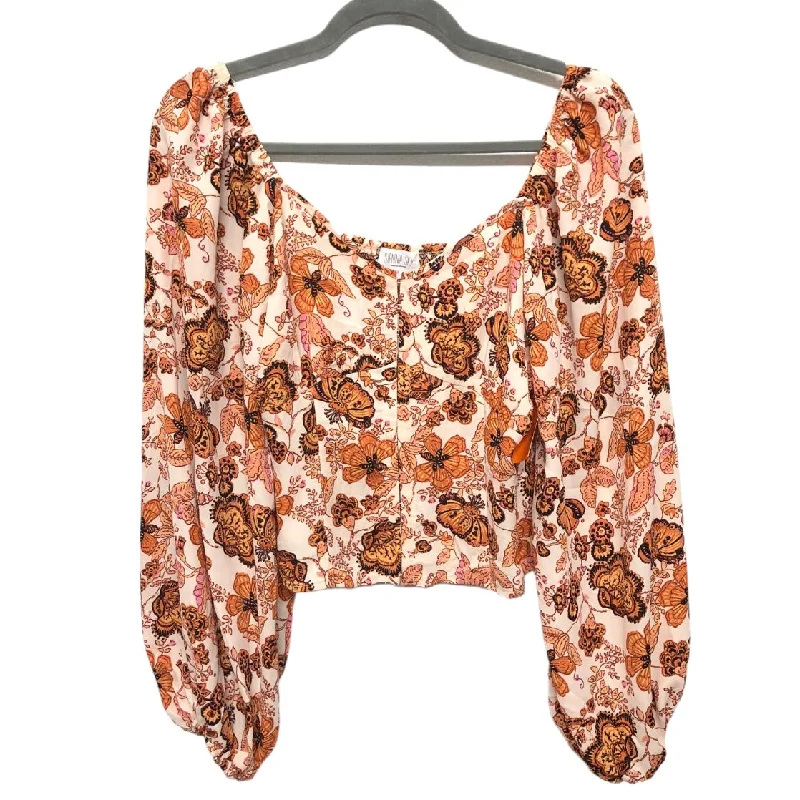 Limited Availability Blouse Long Sleeve By Sienna Sky  Size: M