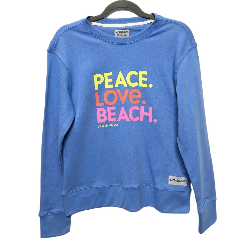 Deal Zone Sweatshirt Crewneck By Life Is Good  Size: Xs