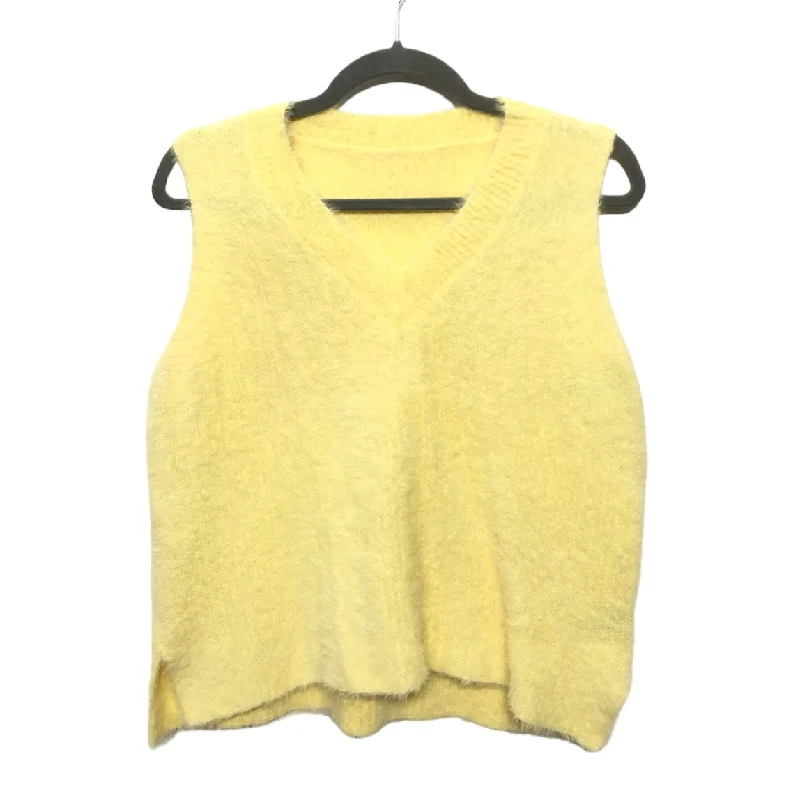 Don't Wait Vest Sweater By Shein  Size: M