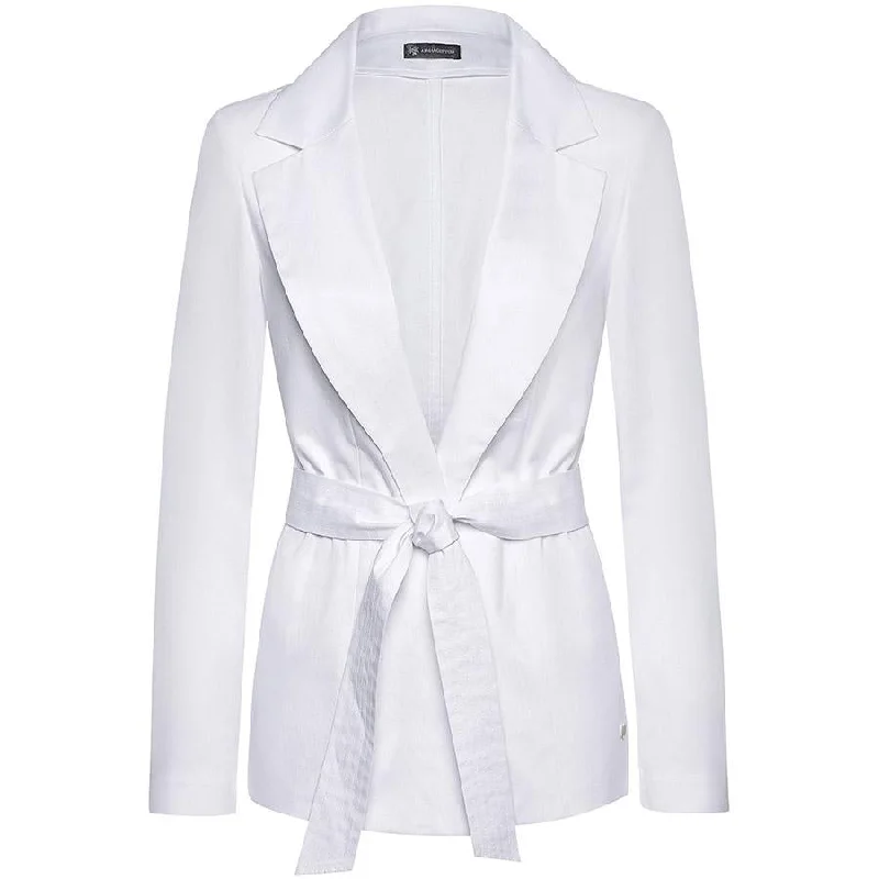 Price Fest COTTON BLAZER "ARNICA" IN WHITE