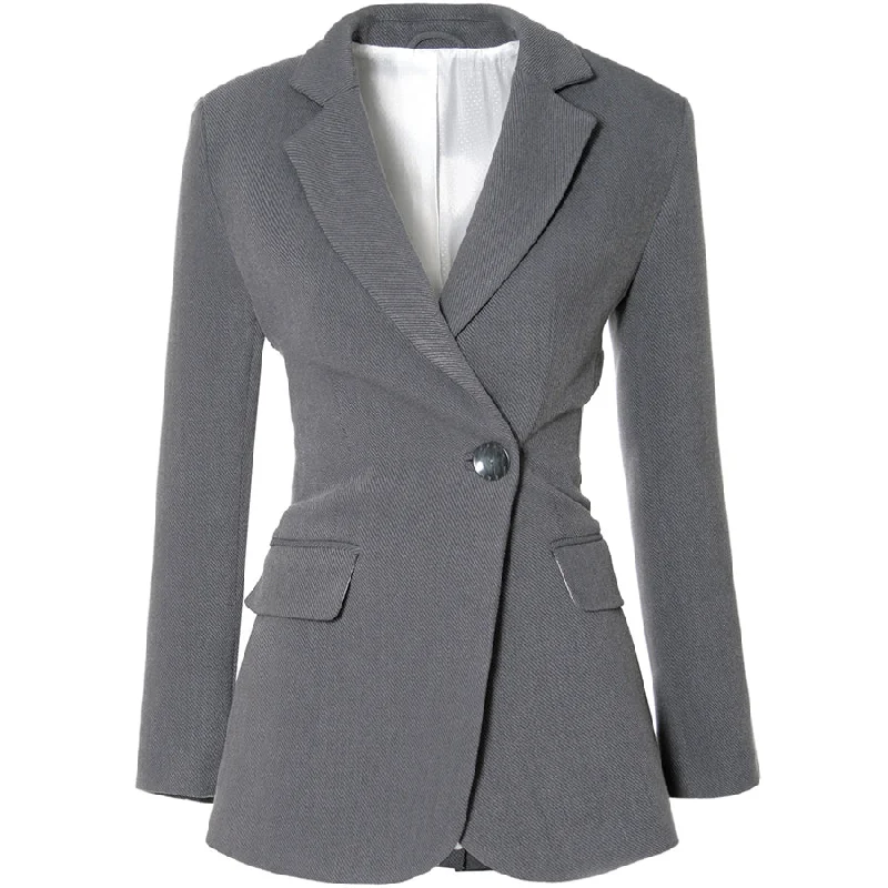 Season Finale Sale BLAZER "ISABELLA" IN GREY