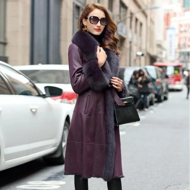 Fantastic Offers Double Faced Real Fur and Real Leather Jacket