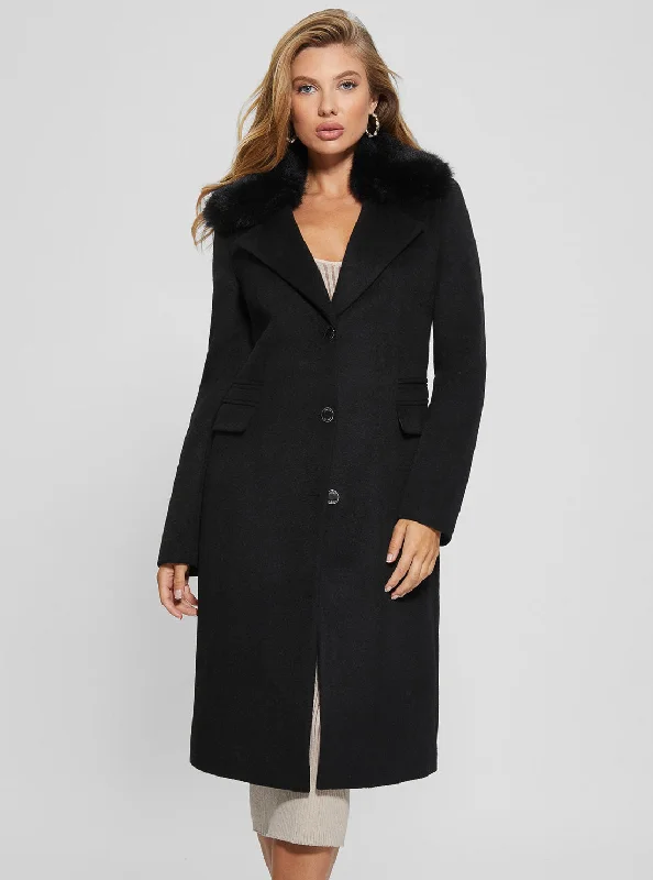 Friends and Family Sale Eco Black New Laurence Coat