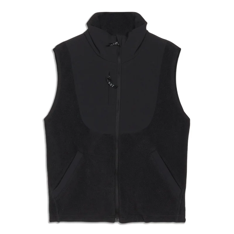 Price Reduction Fleece + Ripstop Hiking Vest - Resale