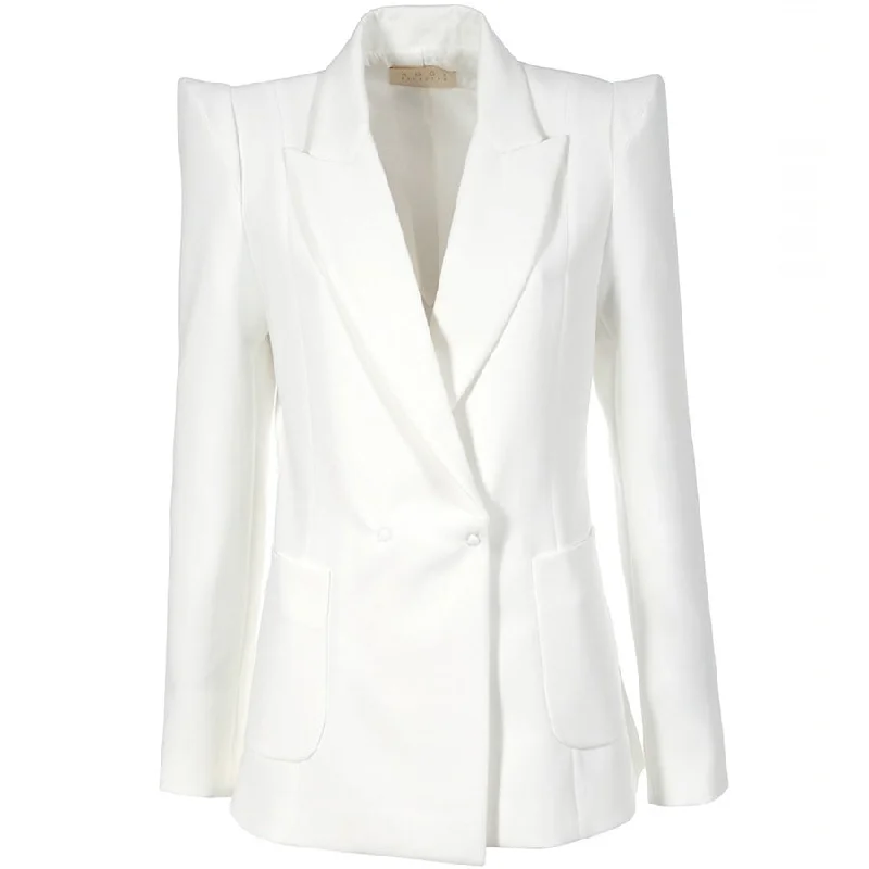 Markdown Madness FUTURISTIC BLAZER "SAMANTHA" IN WHITE