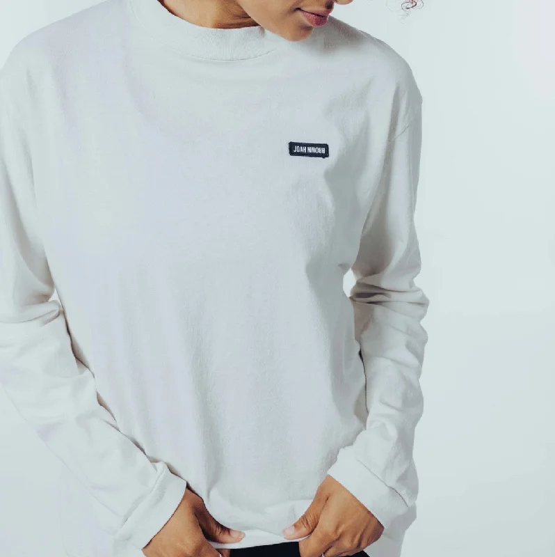 Classic Oversized Long Sleeve - French Terry w/ Logo