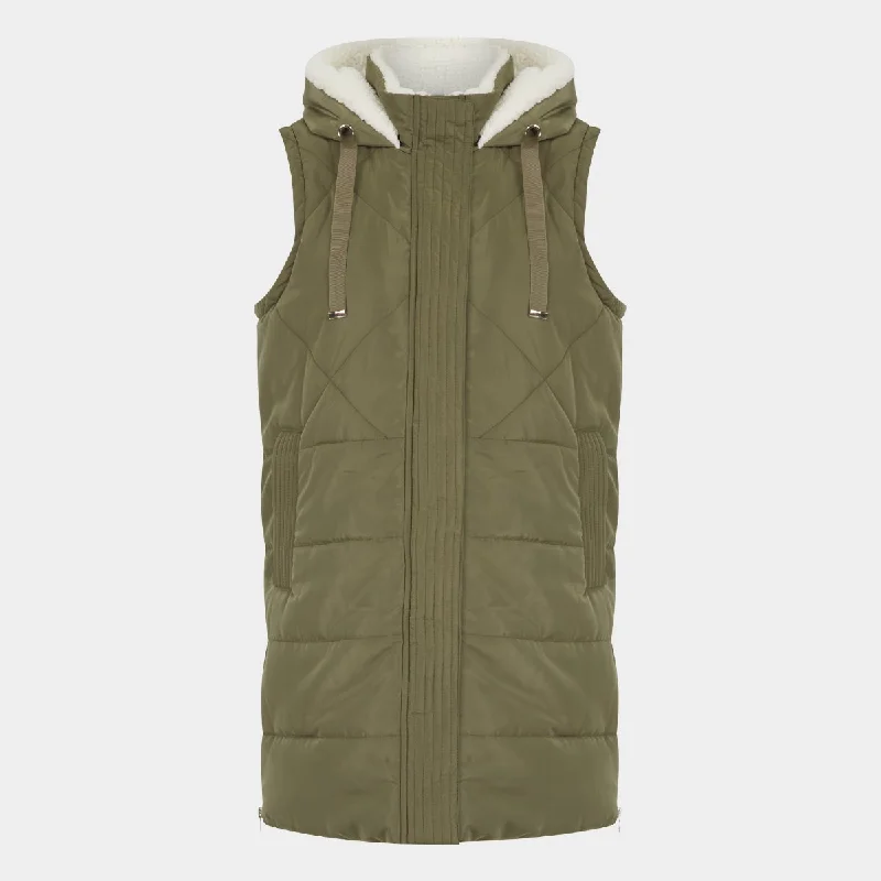 Price Slash Ladies Diamond Quilted Gilet