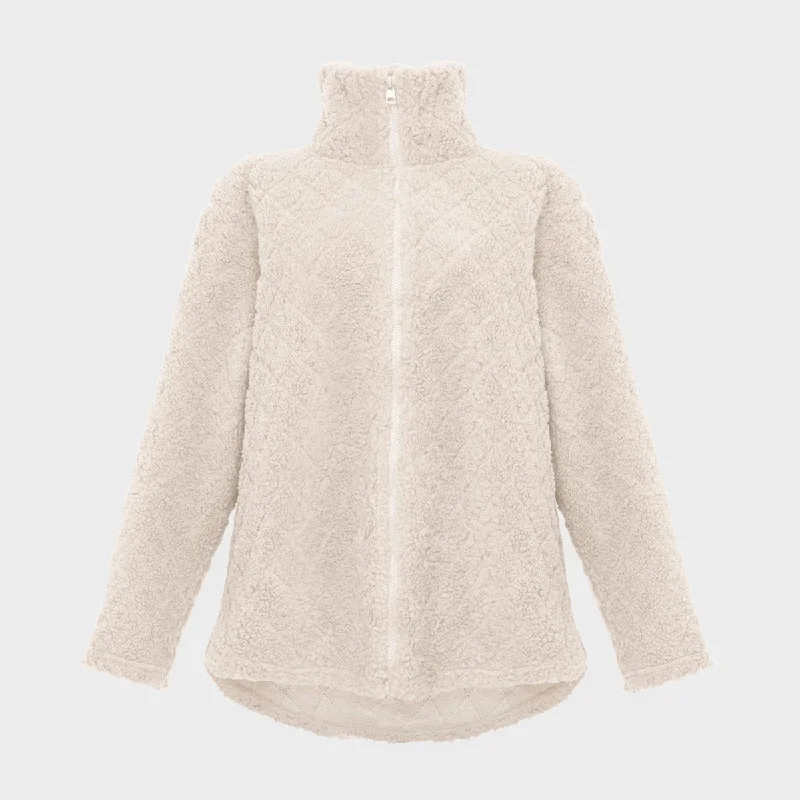 Price Cut Ladies Quilted Borg Jacket