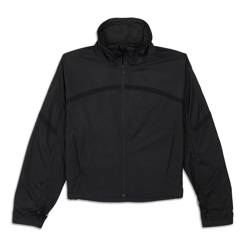 Act Now Lightweight Cropped Track Jacket - Resale