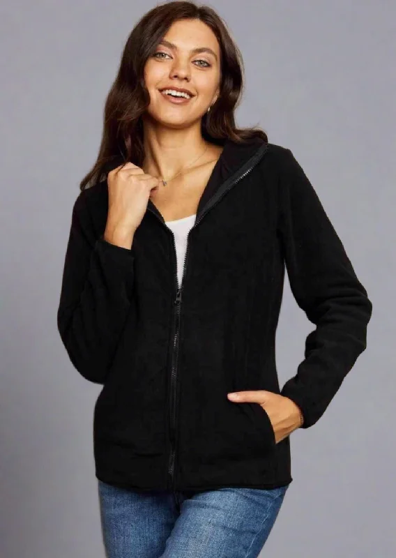 Quick Sale Ninexis Collared Neck Zip-Up Jacket with Pocket