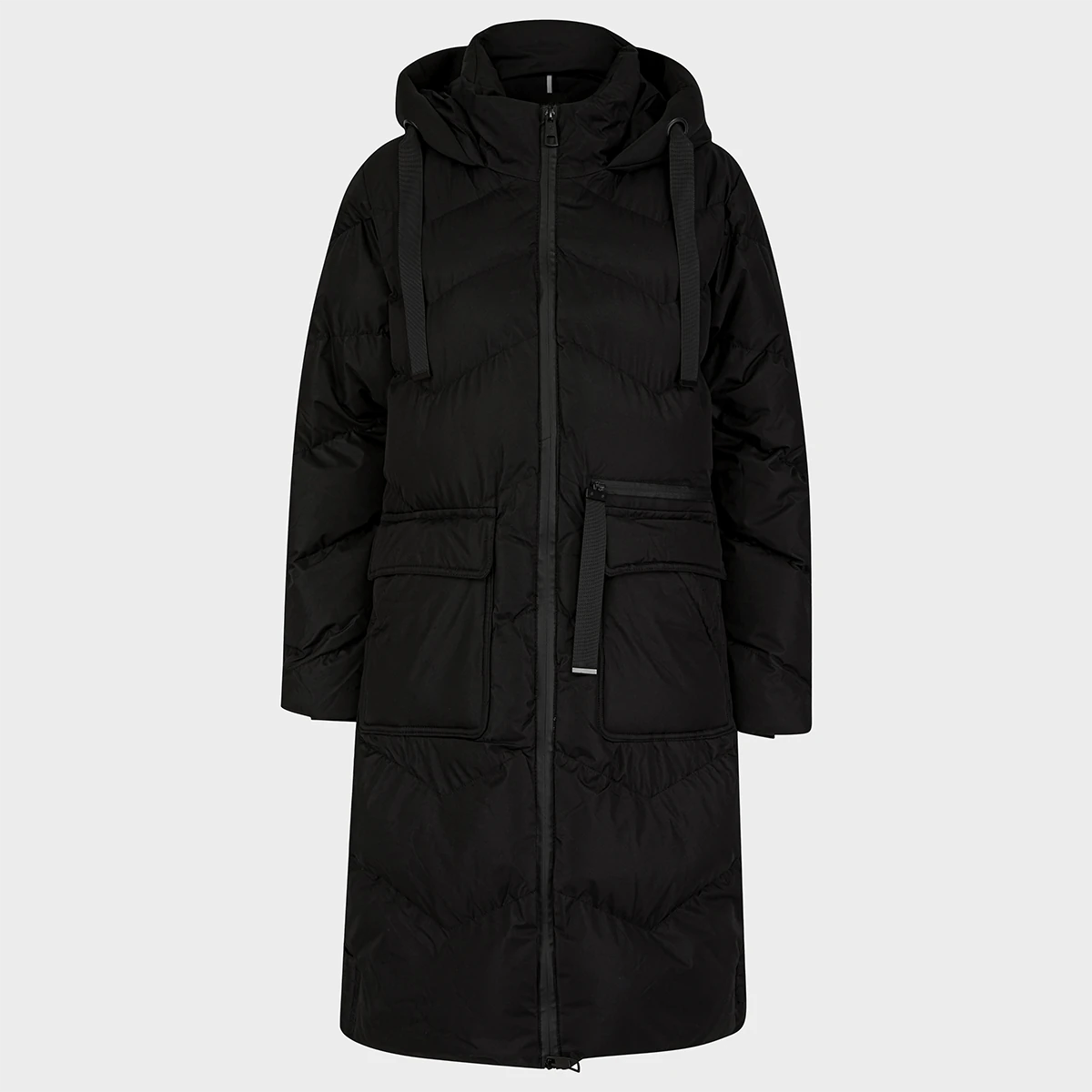 Lowest Price Saint and Sinner Chevron Padded Coat
