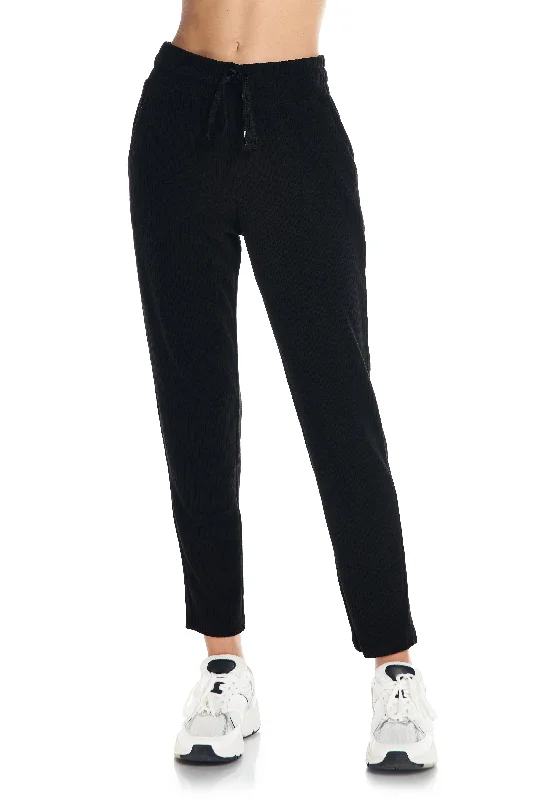 Instant Discount Velour Ribbed Lounge Trouser Jogger