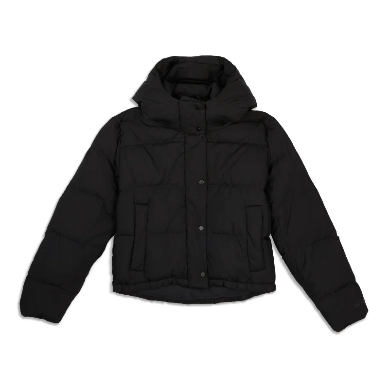 TIME-Limited Offer Wunder Puff Cropped Jacket - Resale